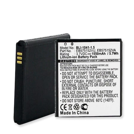 3.7V Samsung Galaxy S Li-ion 1550 MAh Battery - 5.74 Watt
